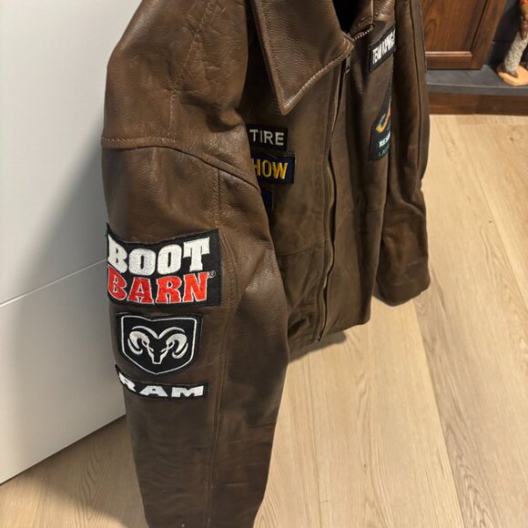 Genuine Rodeo Contestant Leather Jacket - Picture 4 of 9